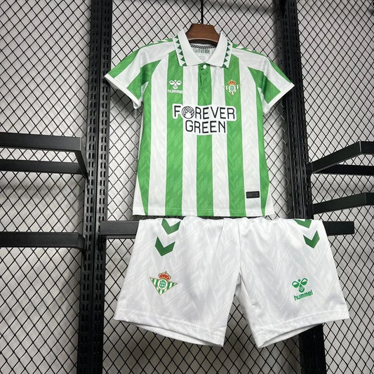 2024/2025 Real Betis Home Taglia Bambino