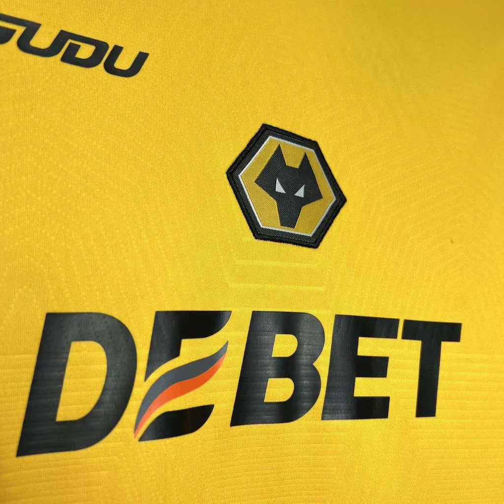 2024-2025 Wolverhampton Wanderers Kit Locale Taglia Bambino