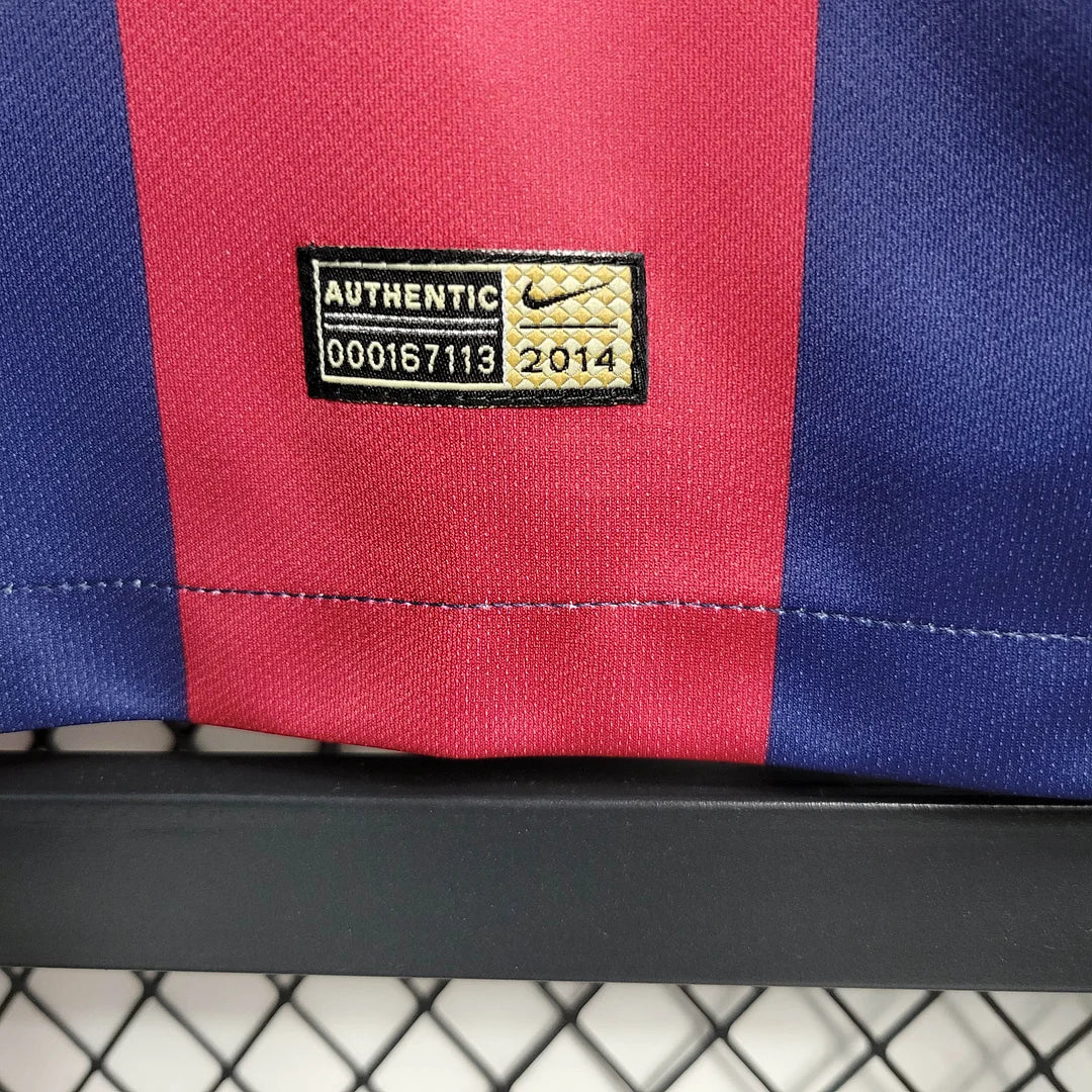 2014-2015 Retro Barcelona Home