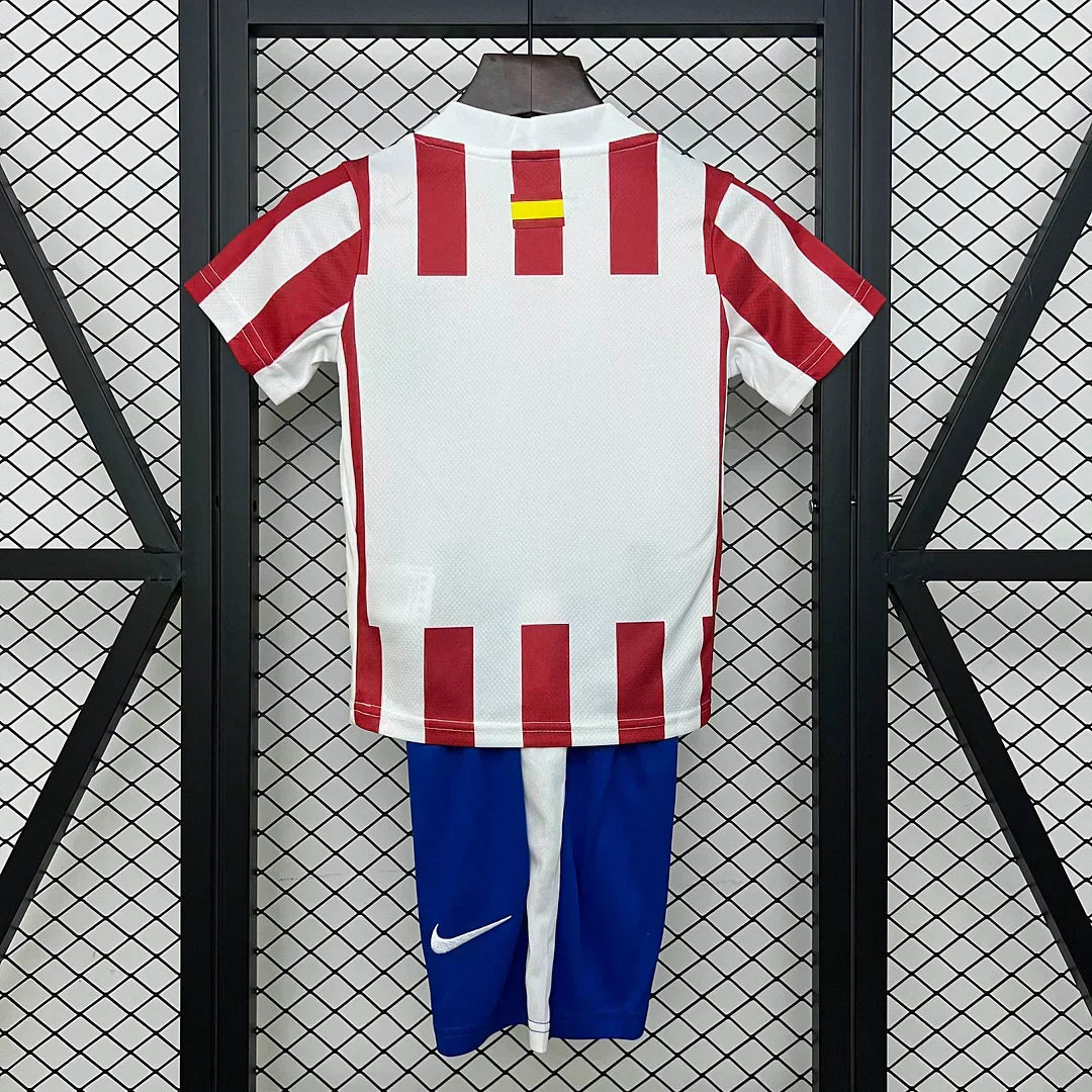 2025/2026 Atletico Madrid Home Kit Kids Size