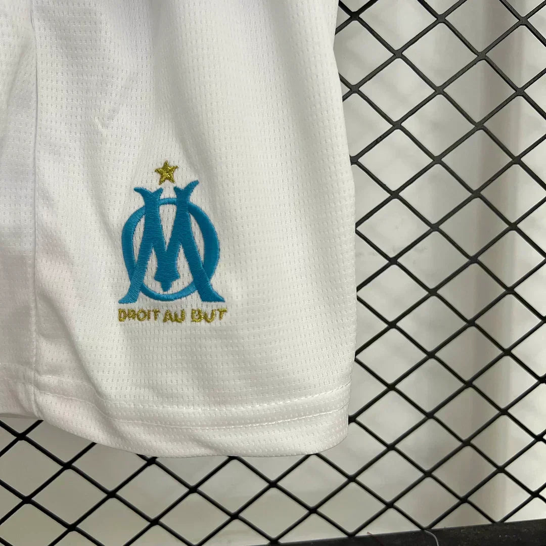 2025/2026 Olympique Marsiglia Home Kit Taglia Bambino