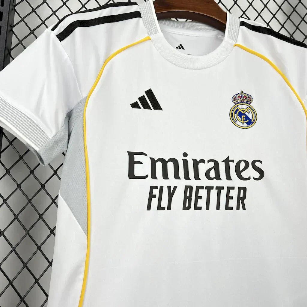 Divisa Home Real Madrid 2025/2026 Taglia Bambino