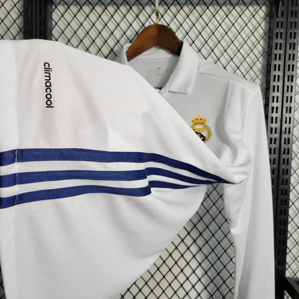 2016/2017 Maglia Retrò Real Madrid Home Manica Lunga