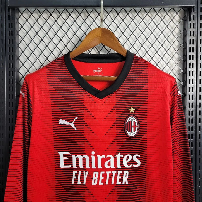 AC Milan 2023/2024 Maglia a Maniche Lunghe