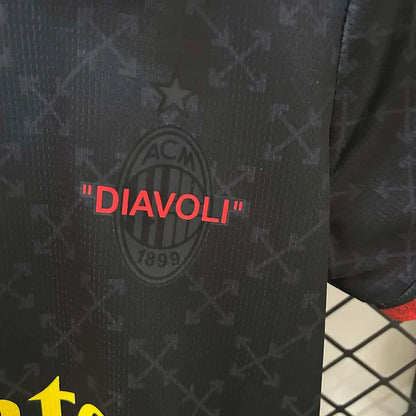 2024/2025 AC Milan X Off White Edizione Speciale Taglia Bambino