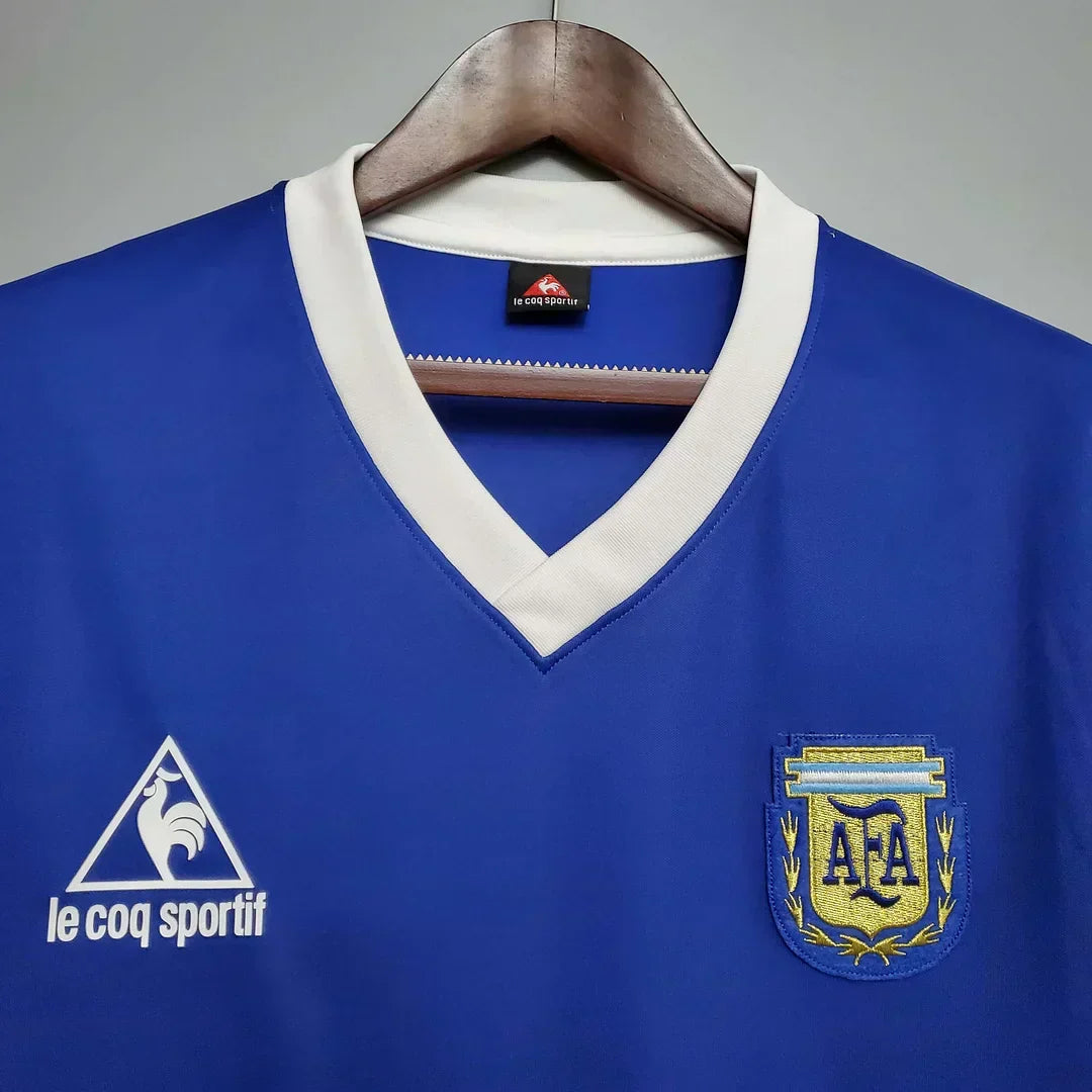 1986 Retro Argentina Visitante
