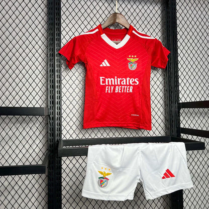2024-2025 Kit Benfica Home Taglia Bambino