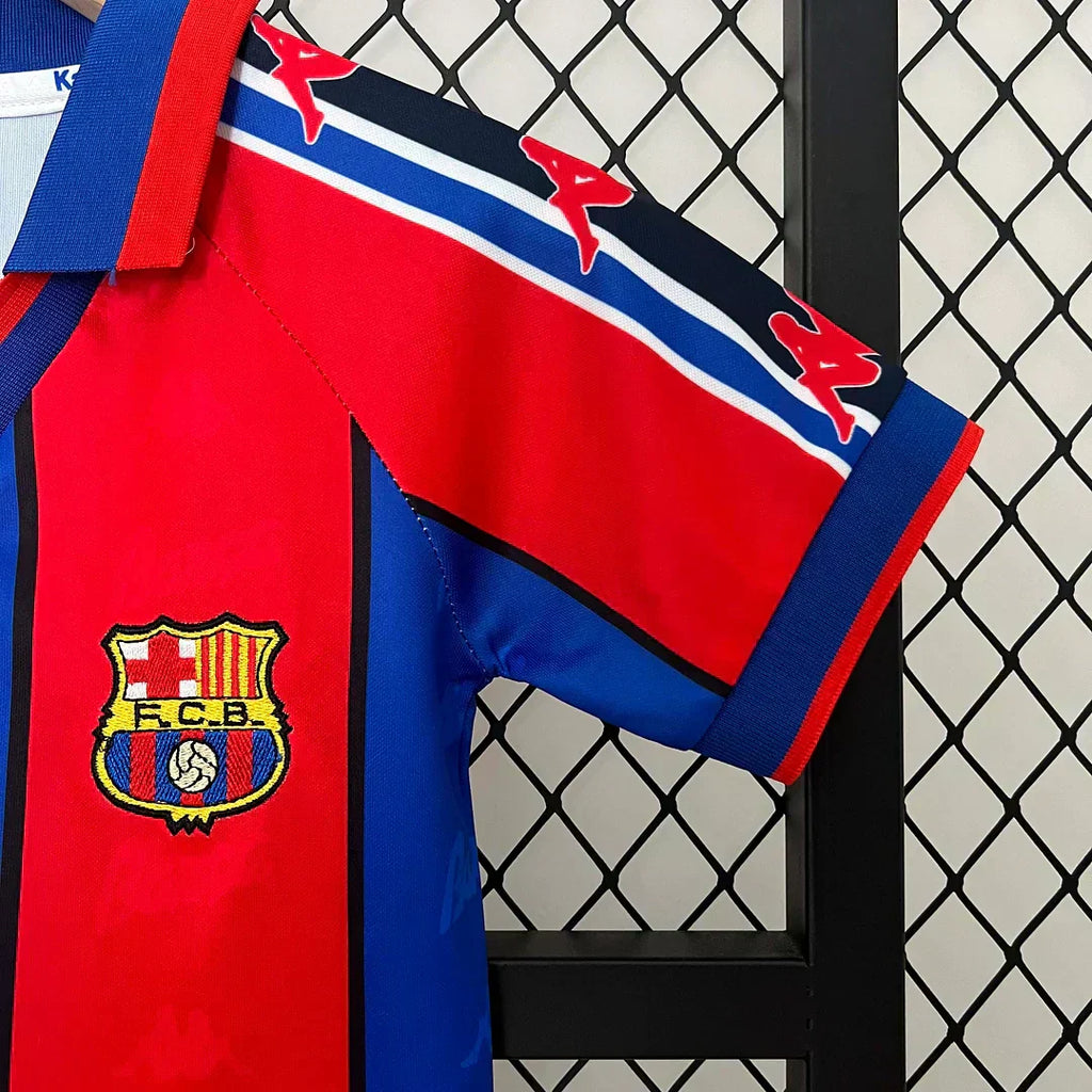 1996/1997 Retro Barcellona Casa Taglia Bambino