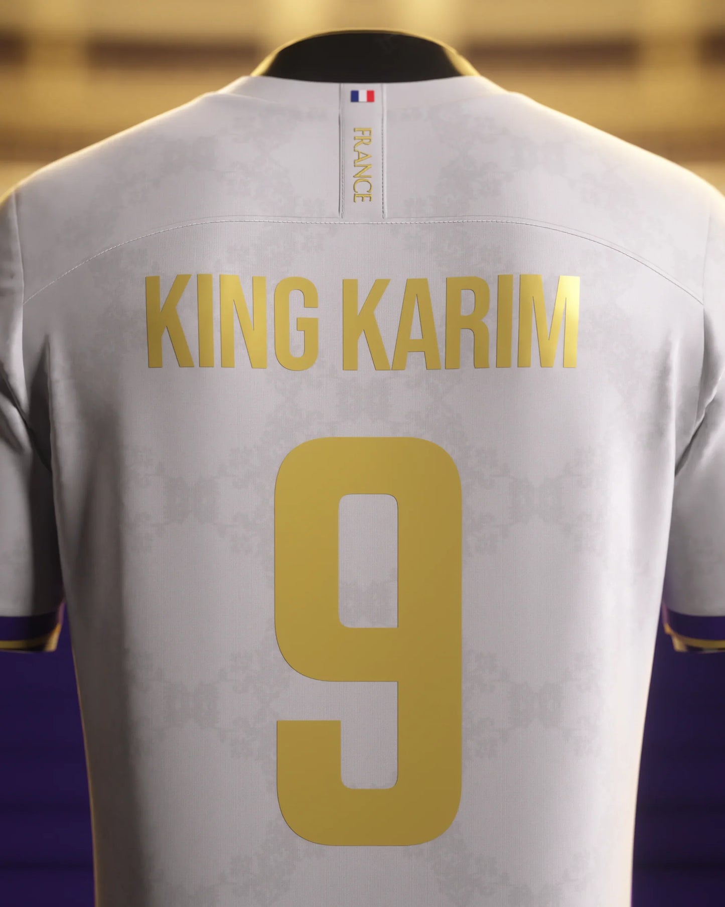 Camiseta Real Madrid Edición Especial “El Clásico” “KING KARIM”