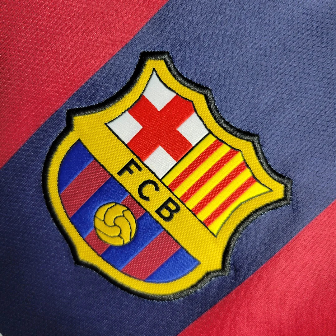 2014-2015 Retro Barcelona Home