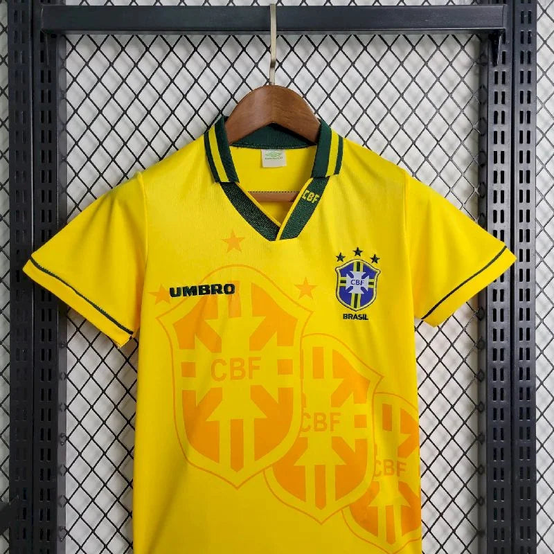 1994 Retrò Brasile Casa Taglia Bambino