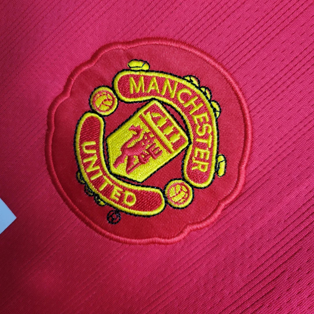 Kit Manchester United Retro 2007/2008 per la UEFA Champions League, versione Home