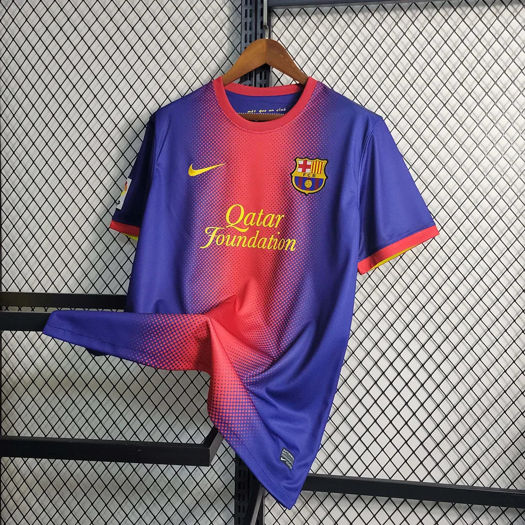 2012-2013 Maglia retrò Barcellona Home