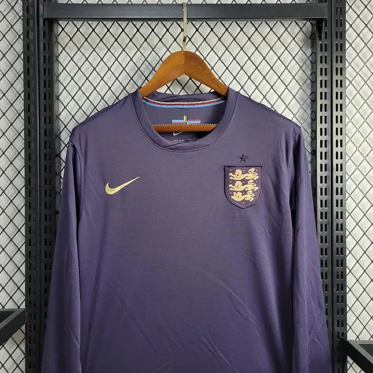 2024 England Visitante Manga Larga