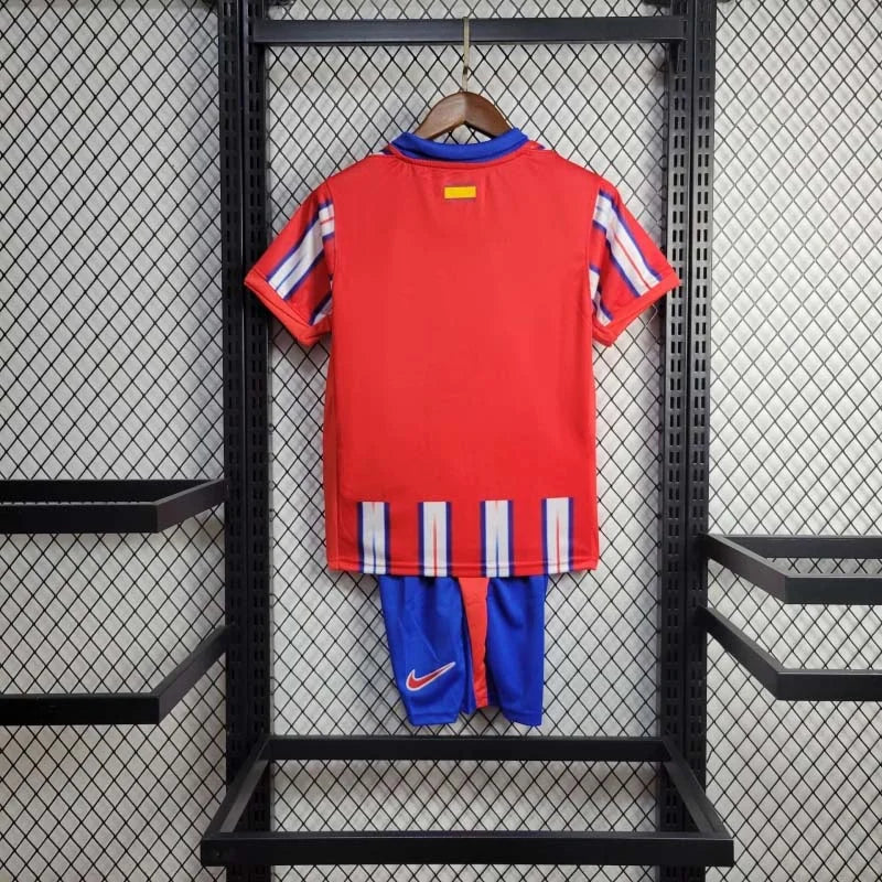 2024-2025 Kit Atletico Madrid Casa Taglia Bambino