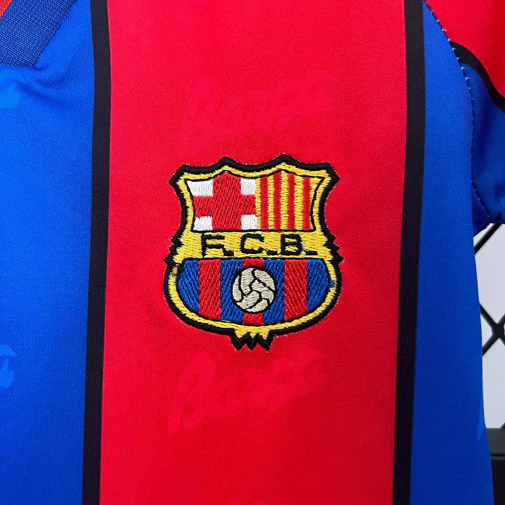 1996/1997 Retro Barcellona Casa Taglia Bambino