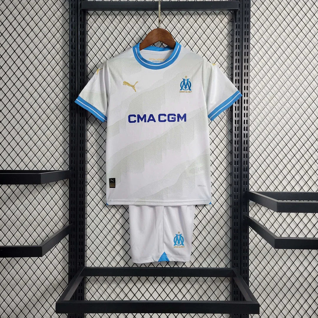 2023/2024 Olympique de Marsiglia Kit Home Taglia Bambino