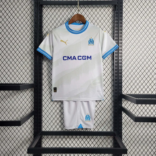 2023/2024 Olympique de Marsiglia Kit Home Taglia Bambino