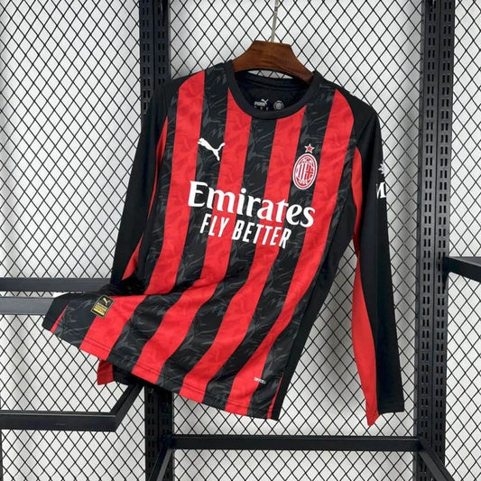 2025/2026 AC Milan Long Sleeve Home