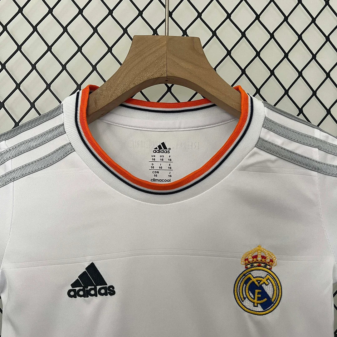 Kit da casa Retro Real Madrid 2013/2014 Taglia Bambino