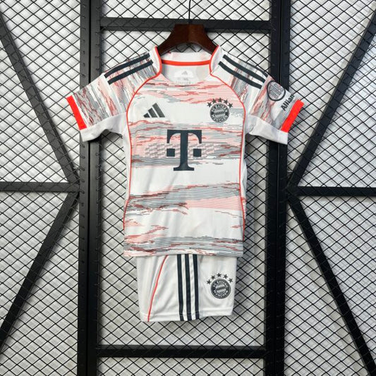 2025/2026 Bayern Monaco Kit Trasferta Taglia Bambino