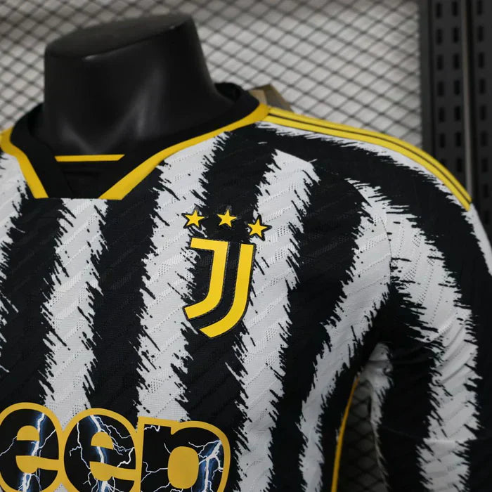Juventus 2023/2024 Maglia a Maniche Lunghe Home