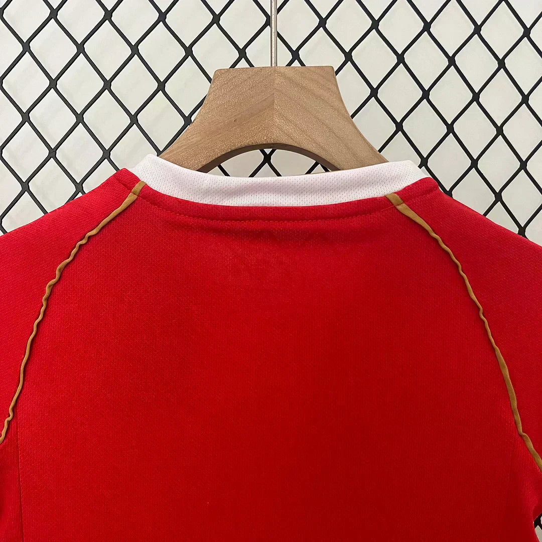 2006/2007 Maglia Retro Manchester United Casa Taglia Bambino