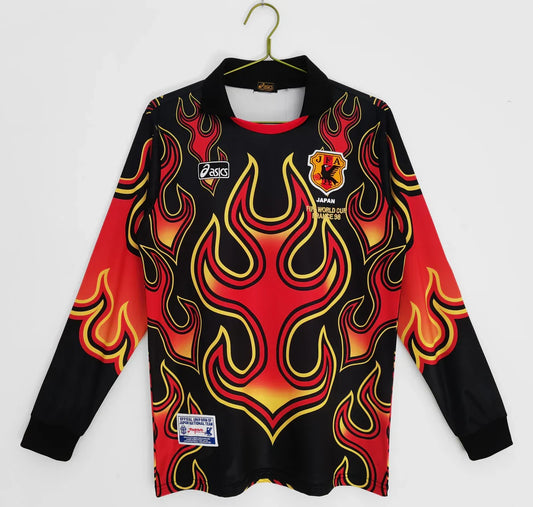 Giappone Retro 1998-1999 Maglia Portiere Manica Lunga