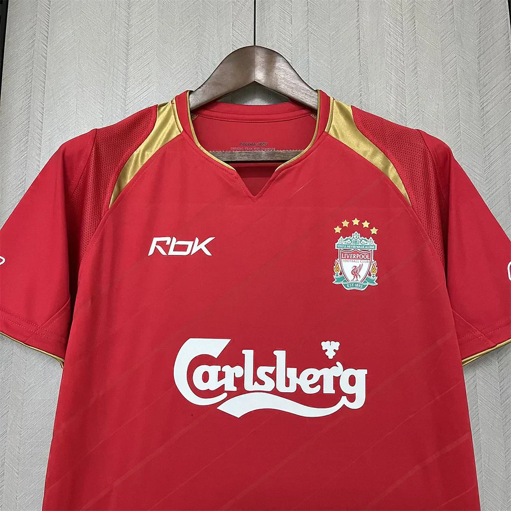 2005-2006 Maglia retrò Liverpool Casa