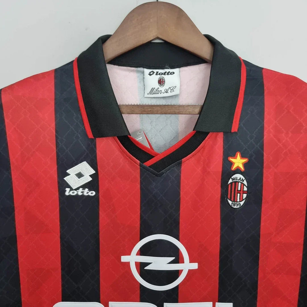 1995/1996 Maglia Home Retro AC Milan