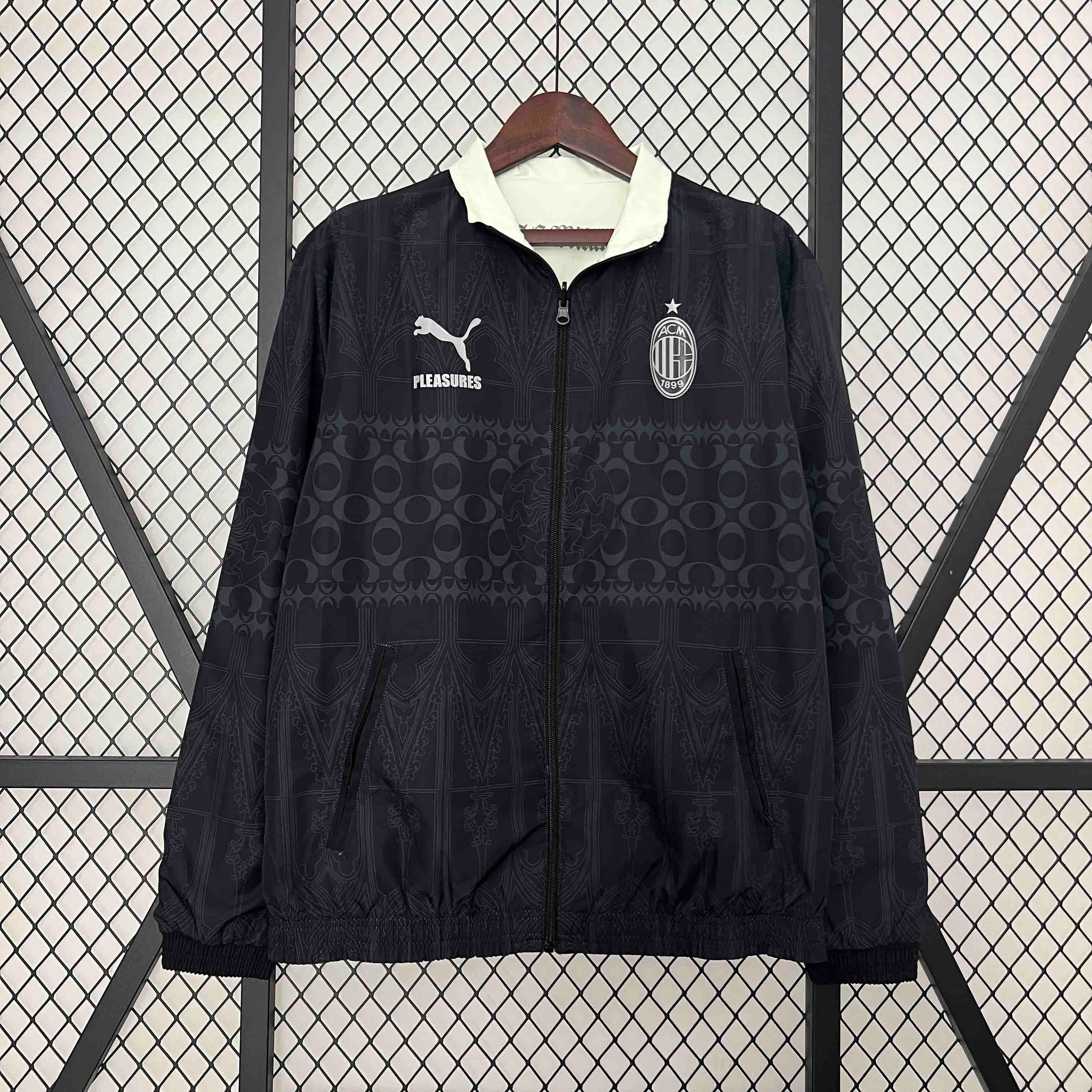 Cortavientos Reversible Ac Milan