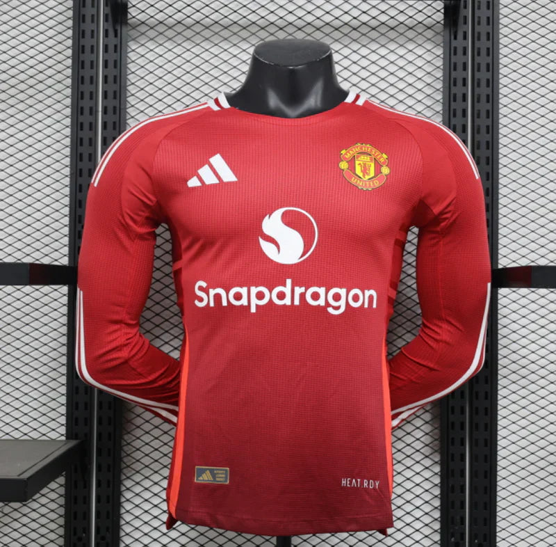 Manchester United 2024/2025 Divisa Locale Manica Lunga