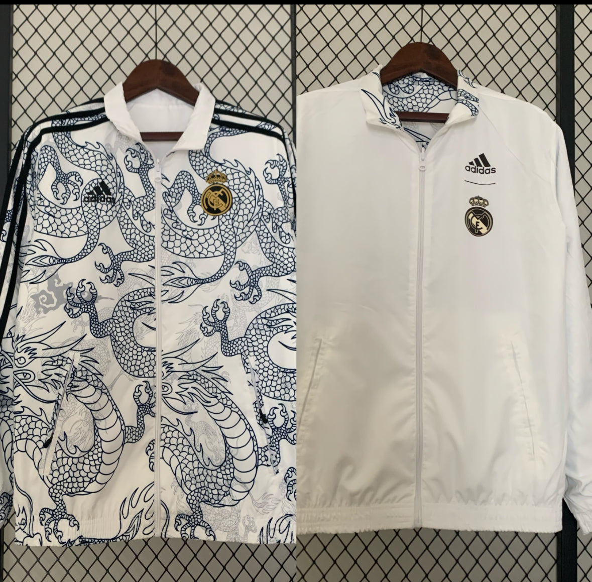 Cortavientos Reversible Real Madrid