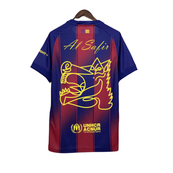 Barcelona x Al Safir 1st kit 25/26