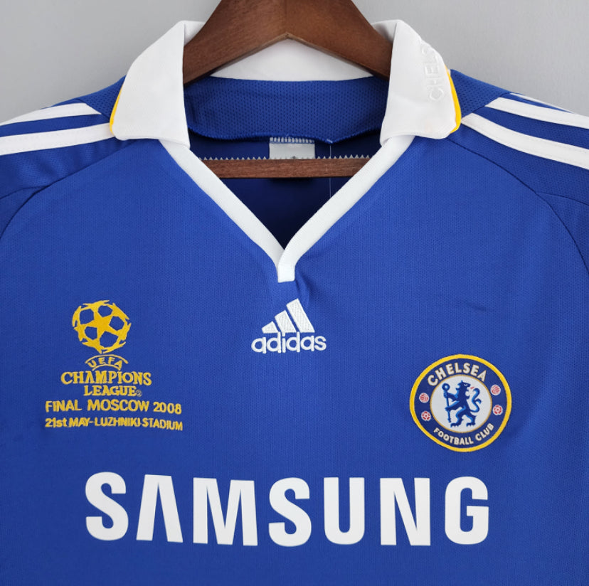 Camiseta Chelsea Final Moscú 2008￼