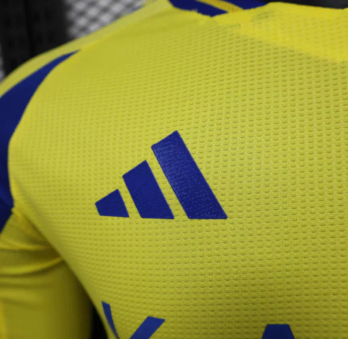 Al Nassr 2024/2025 Home Kit Maglia a Maniche Lunghe