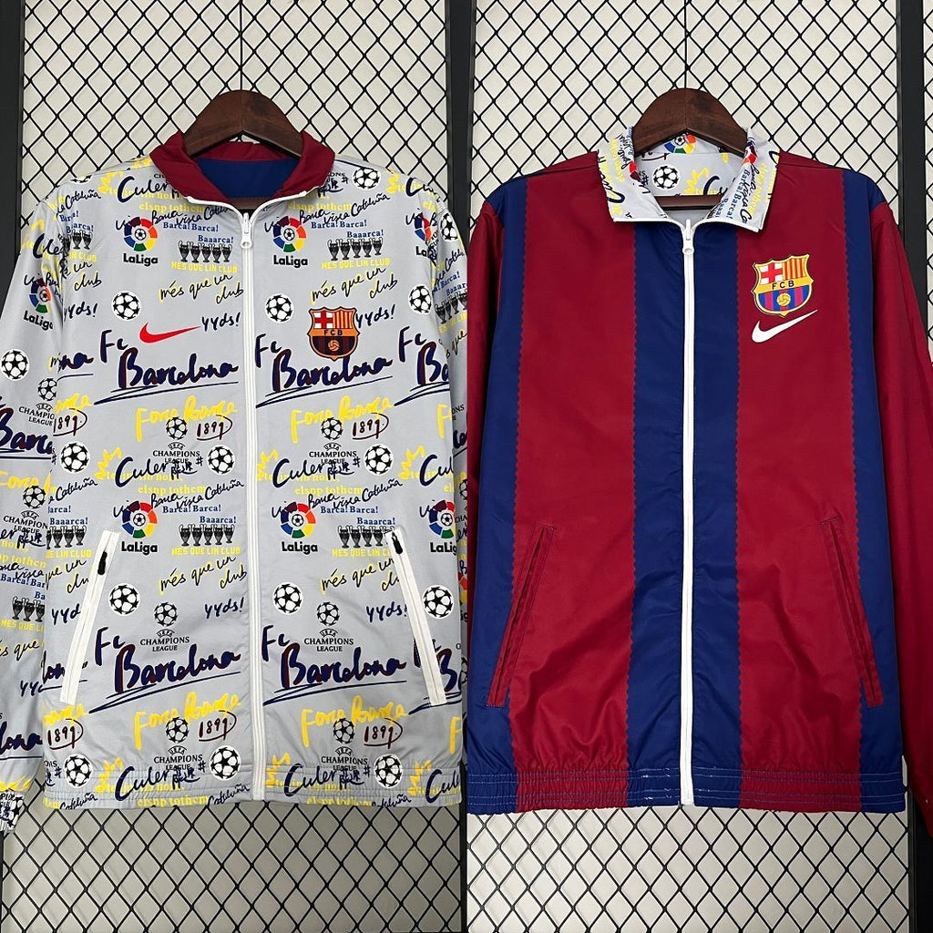 Cortavientos Reversible Fc Barcelona