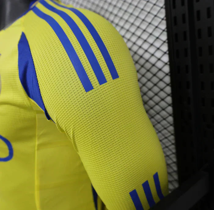 Al Nassr 2024/2025 Home Kit Maglia a Maniche Lunghe