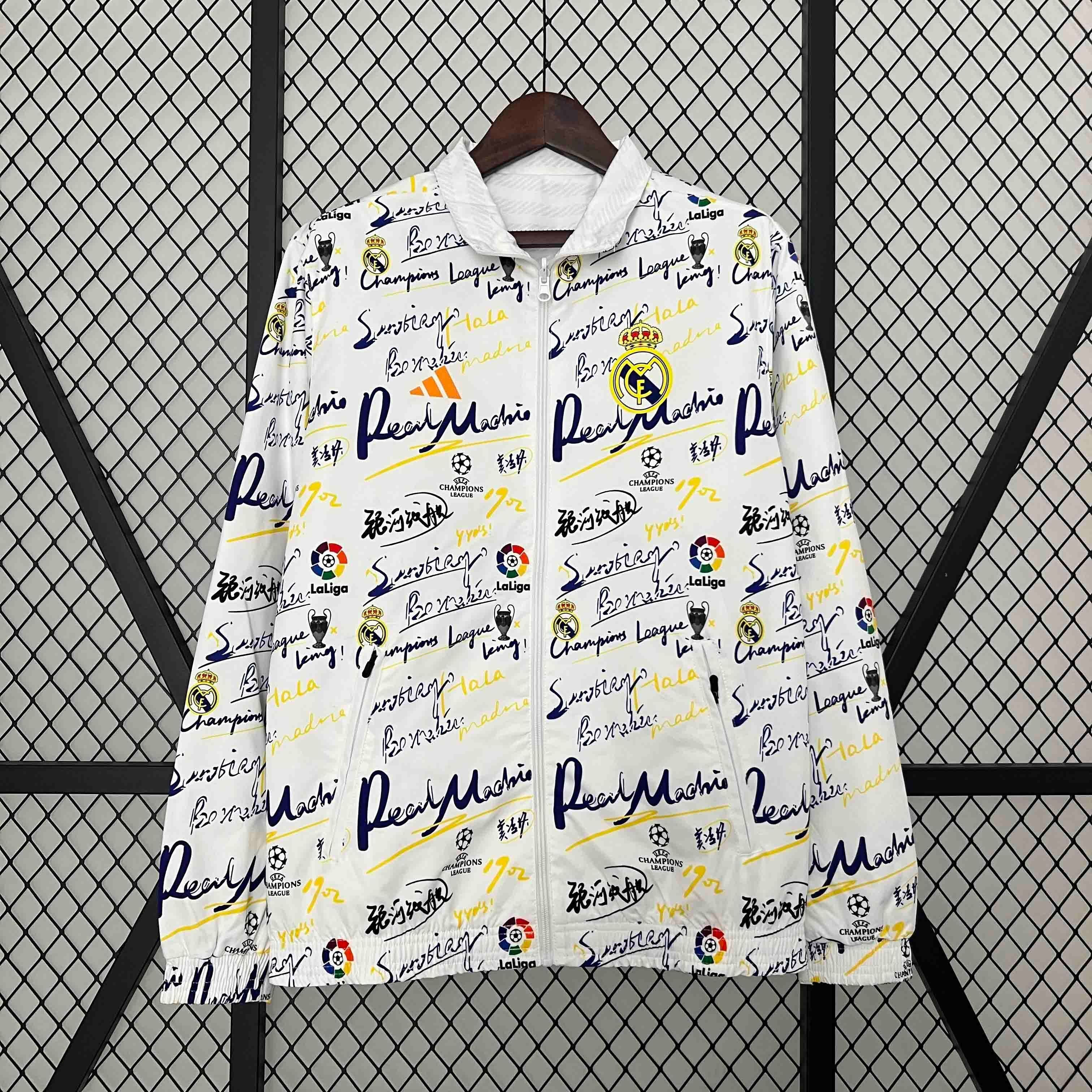 Cortavientos Reversible Real Madrid