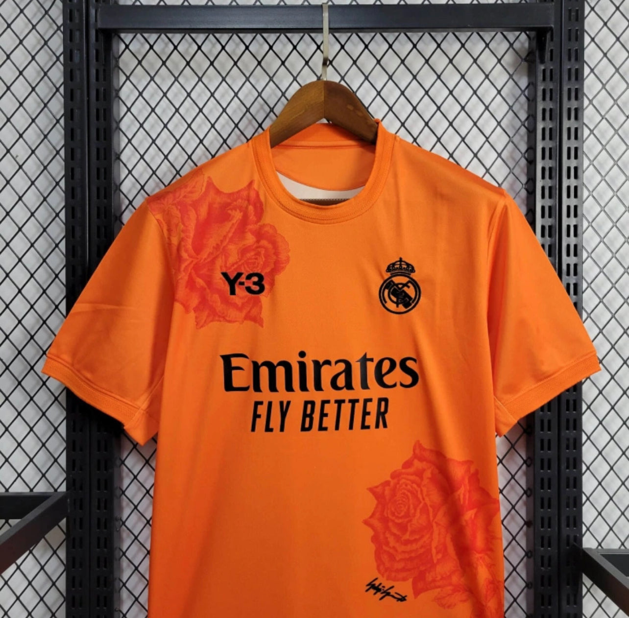 Camiseta Real Madrid Y-3 Naranja Edición Especial 24/25