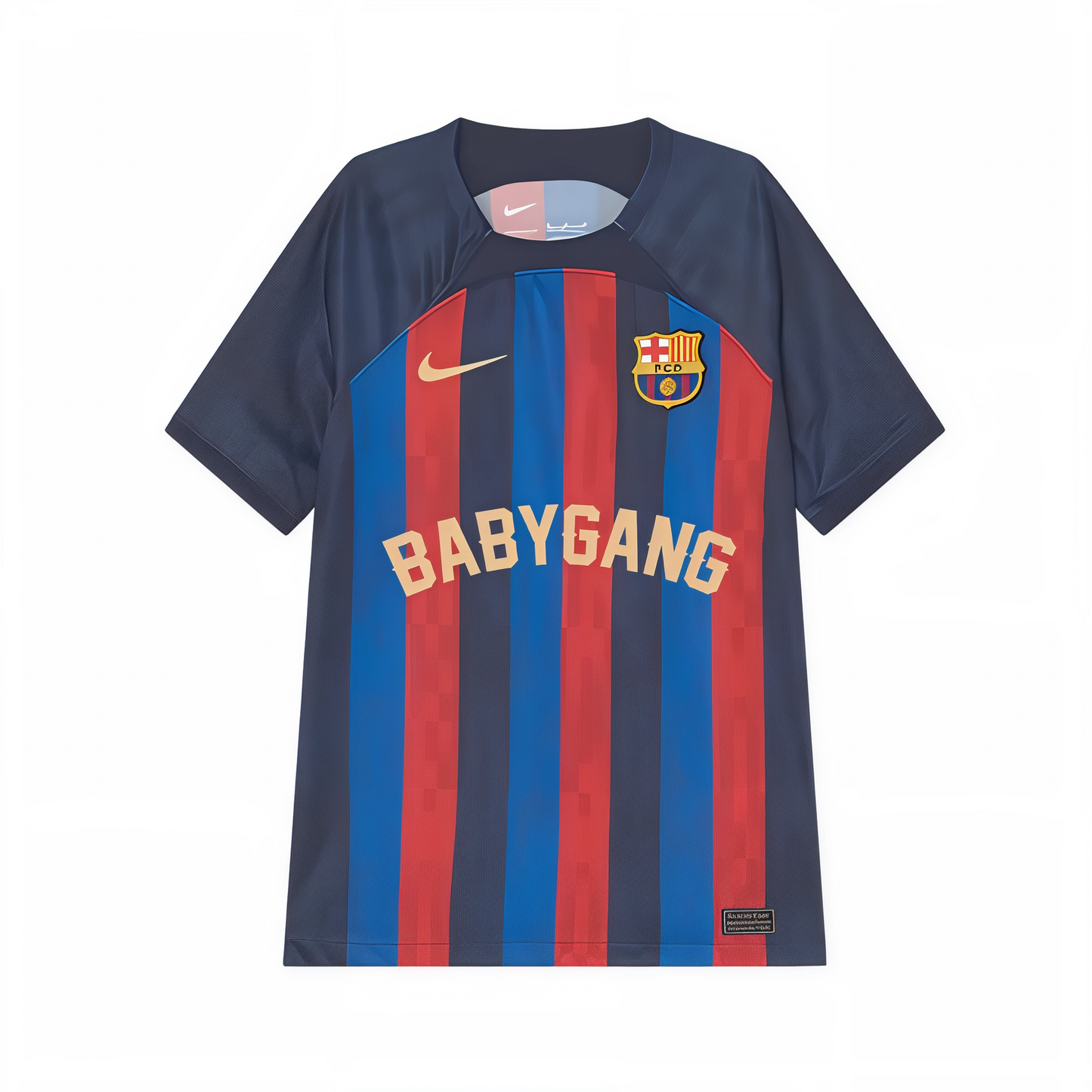 Baby Gang x Barcellona maglietta