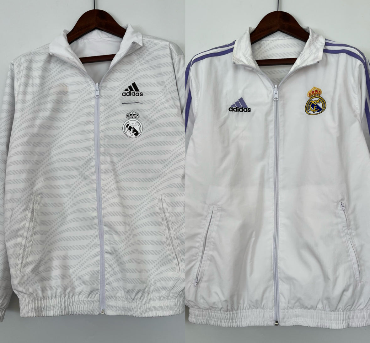 Cortavientos Reversible Real Madrid