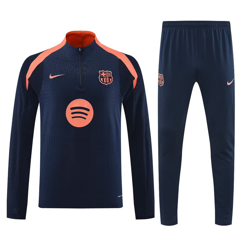 Tuta Barcellona blu e arancione 2025/2026