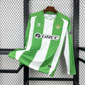 2025/2026 Real Betis Home Maglia Manica Lunga