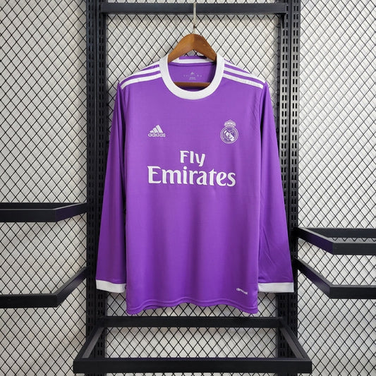 Camiseta Real Madrid Visitante 17/18 Manga Larga