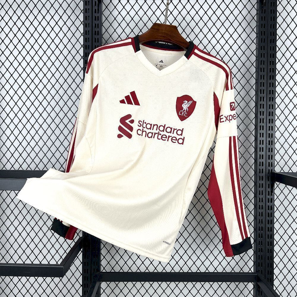 2025/2026 Liverpool Trasferta Manica Lunga