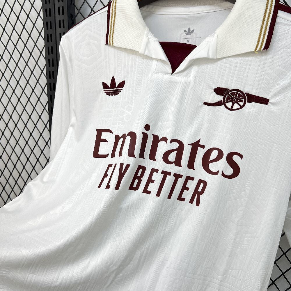 2025/2026 Arsenal Terza Maglia Maniche Lunghe