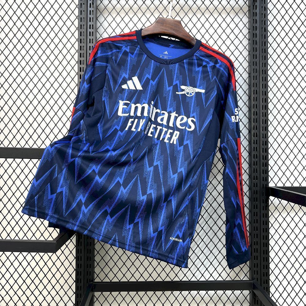 2025/2026 Arsenal Visitante Manga Larga