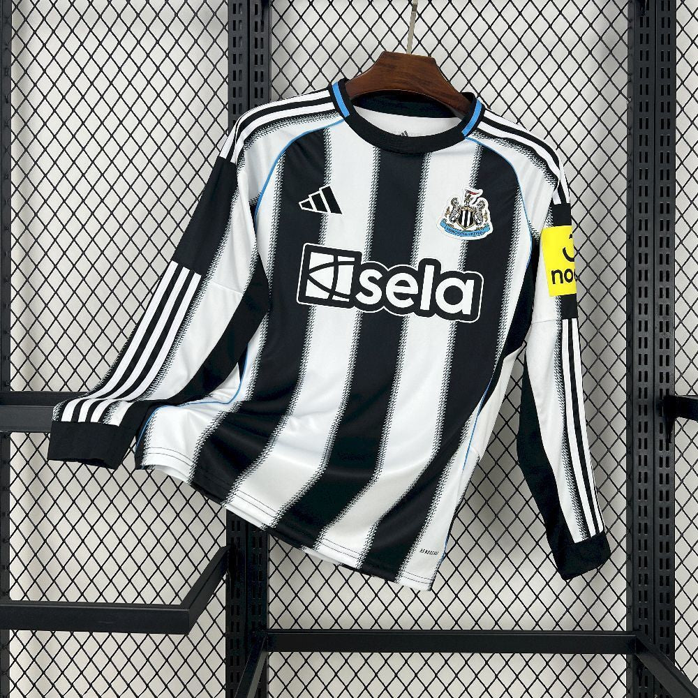 2025/2026 Newcastle United Maglia Casa Manica Lunga