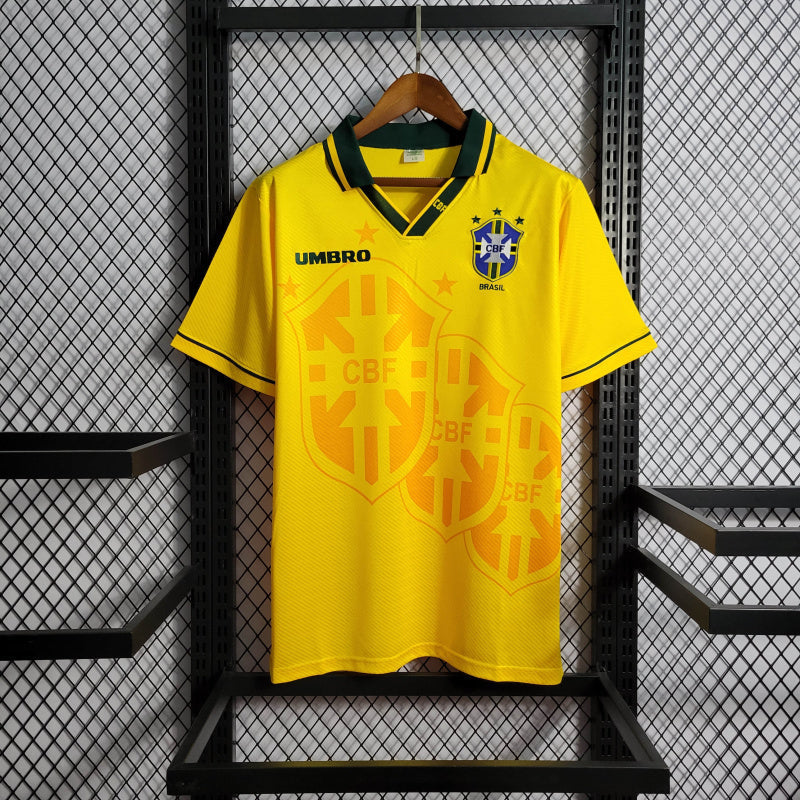 1993-1994 Retro Brasile Locale